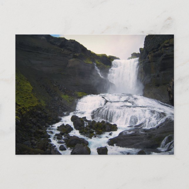 Carte Postale Eldgjá, Islande (Devant)