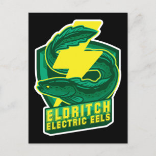 Carte Postale Eldritch Eels électriques