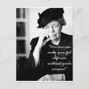 Carte Postale Eleanor Roosevelt - Personne ne peut vous faire se