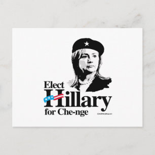 Carte Postale Elect Hillary pour Chenge