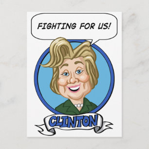 Carte Postale Election 2016 de Hilary Clinton