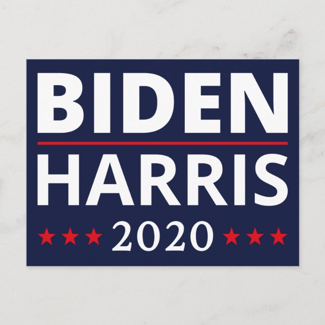 Carte Postale Election 2020 - Biden Harris II (Devant)