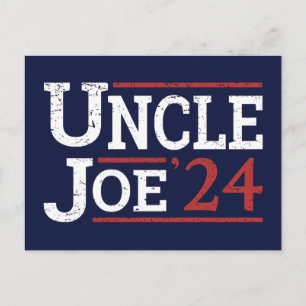Carte Postale Élection 2024 - Oncle Joe I