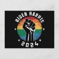 Élection Biden Harris 2024 LGBT Arc-en-ciel Fierté