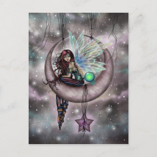 Carte Postale Electra Fae Imaginaire Art par Molly Harrison