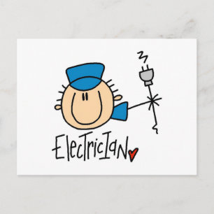Carte Postale Électricien