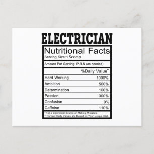 Carte Postale Électricien