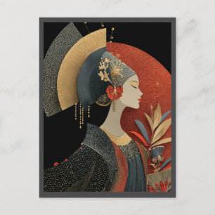 CARTE POSTALE ÉLÉGANCE COURONNE #2
