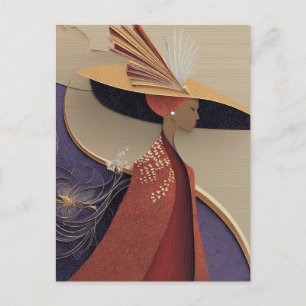 CARTE POSTALE ÉLÉGANCE COURONNE #4