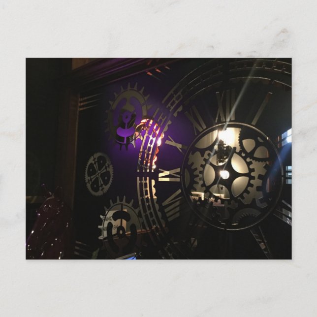 Carte postale Elegance Horloge intemporelle - Uniq (Devant)