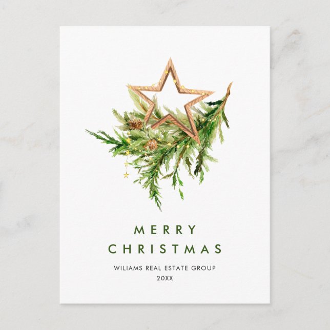 Carte Postale Elegant Bohemian Christmas Composition Company (Devant)