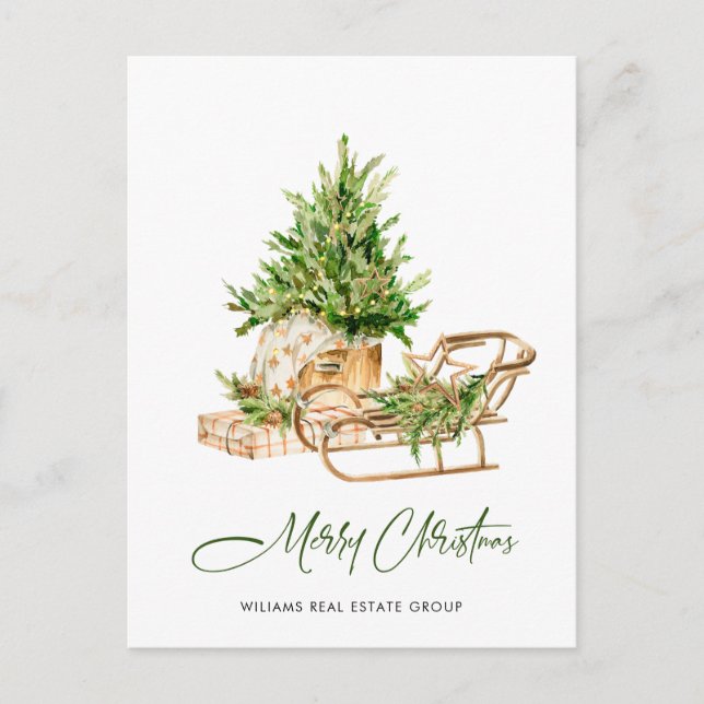 Carte Postale Elegant Bohemian Christmas Composition Company (Devant)