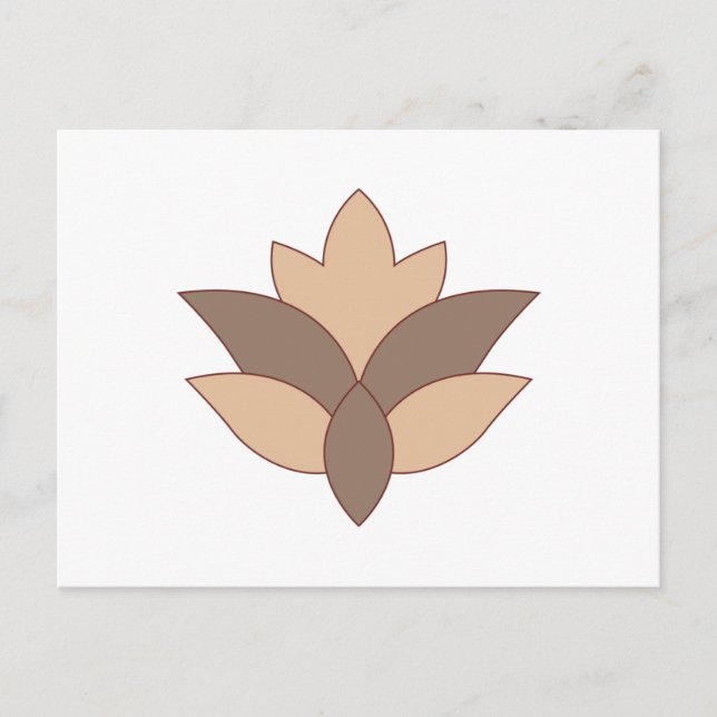 Carte Postale Élégant essentiel de mariage | Été et année (Devant)