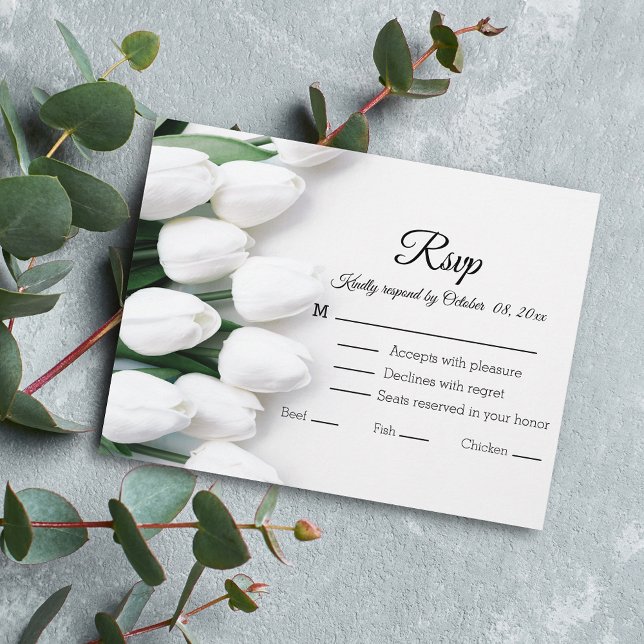 Carte Postale élégant faire-part de mariage botanique classique  (Créateur téléchargé)