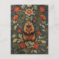 Elégant fond de terre William Morris inspiré