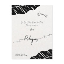Carte postale élégante et personnalisable pour ent
