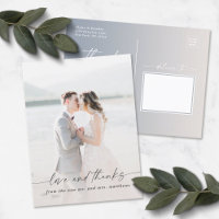 Élégante superposition photo Mariage Ombre off-Whi