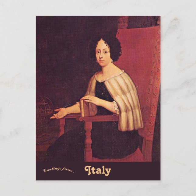 Carte Postale Elena Lucrezia Cornaro Piscopia Italie (Devant)