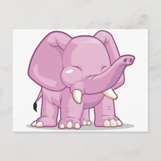 Carte Postale Eléphant
