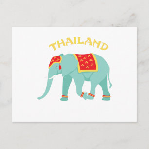 Carte Postale Elephant thaïlandais