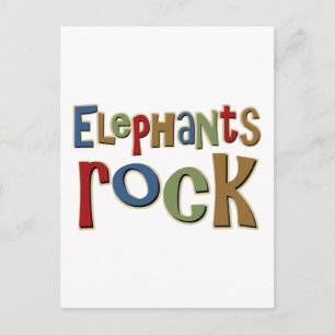 Carte Postale Elephants Rock