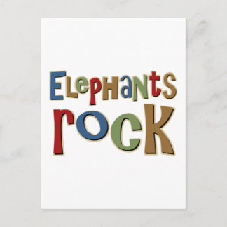 Carte Postale Elephants Rock