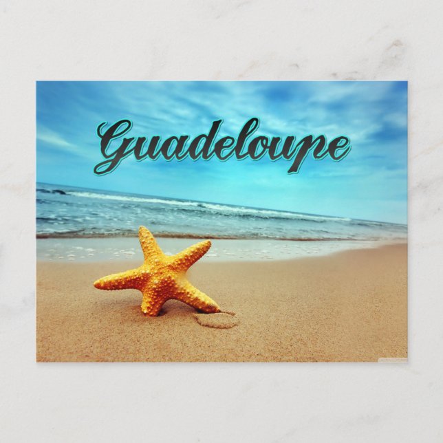 Carte Postale Éleuvre étoilée de Guadeloupe (Devant)