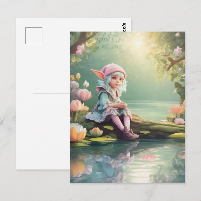 Carte Postale Elf (Devant / Derrière)