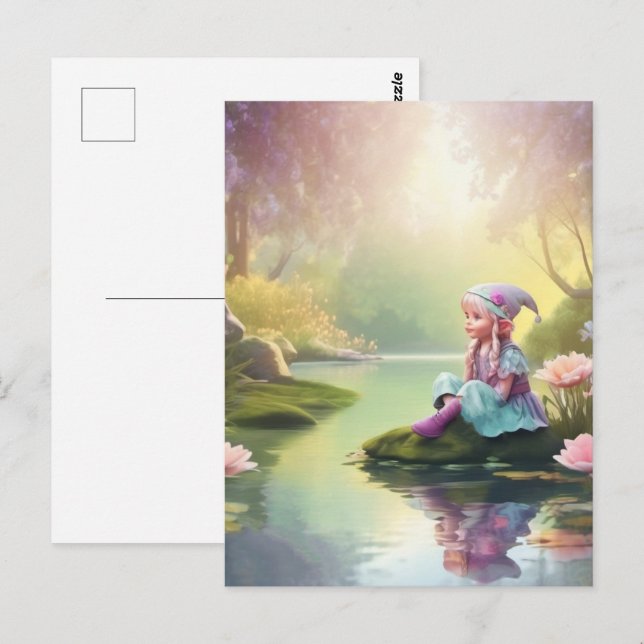 Carte Postale Elf (Devant / Derrière)