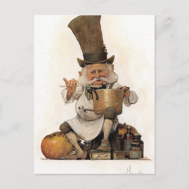 CARTE POSTALE ELF CHEF (Devant)