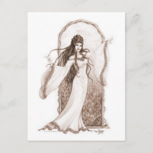 Carte Postale Elf Dancing