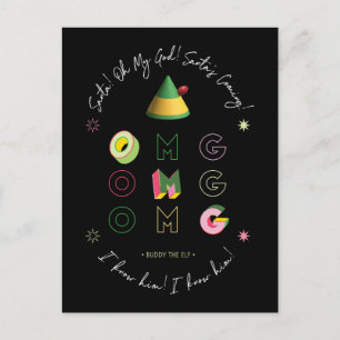 Carte Postale Elf the Movie   PÈRE NOËL OMG
