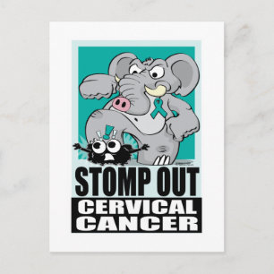 Carte Postale Éliminer le cancer du col utérin