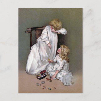Carte Postale Éliminer les jouets Vintages