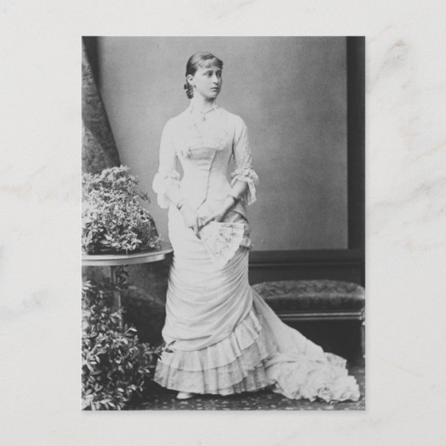 Carte Postale Elisabeth Romanov Russie Hesse 1881 (Devant)