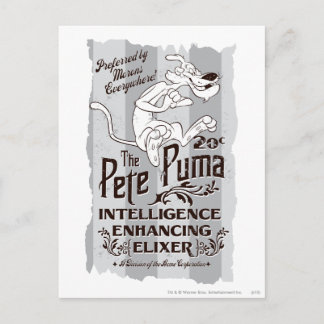 Carte Postale Elixer de Pete Puma Intelligence