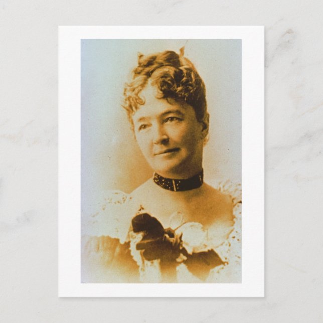 Carte Postale Elizabeth Bacon Custer (1842-1933) épouse du génér (Devant)