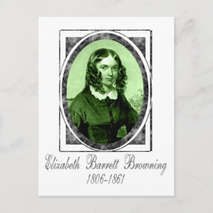 Carte Postale Elizabeth Barrett Browning
