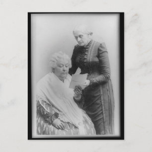 Carte Postale Elizabeth Cady Stanton et Susan B. Anthony