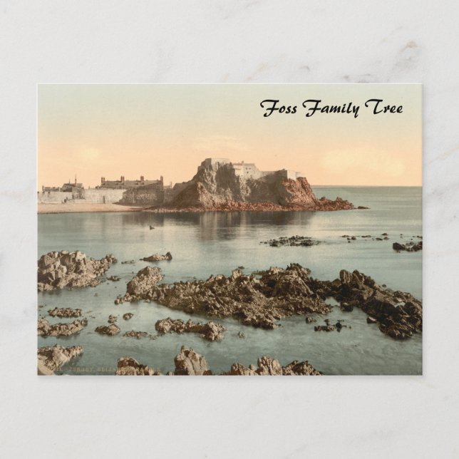 Carte Postale Elizabeth Castle, St Heliers, Jersey, Angleterre (Devant)