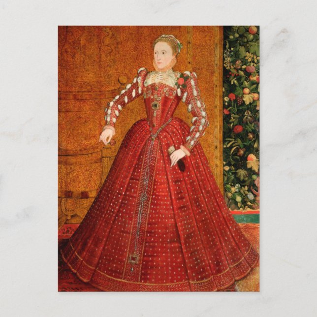 Carte Postale Elizabeth I d'Angleterre (The "Hampden Portrait") (Devant)