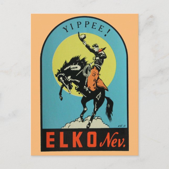 Carte Postale Elko, Nevada  Postcard (Devant)