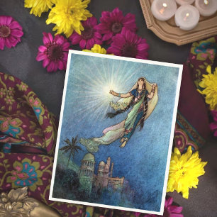 Carte Postale Elle a atteint le monde supérieur par Warwick Gobl