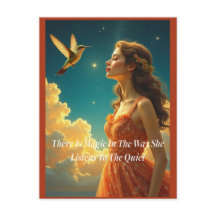 Carte postale - Elle est tombée amoureuse de l'apr