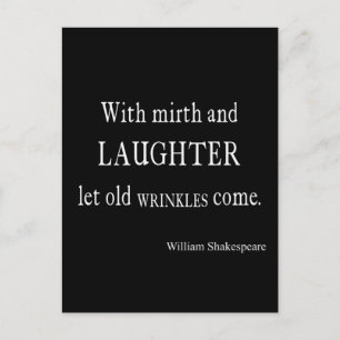 Carte Postale Elle n'est que petite elle est Fierce Shakespeare