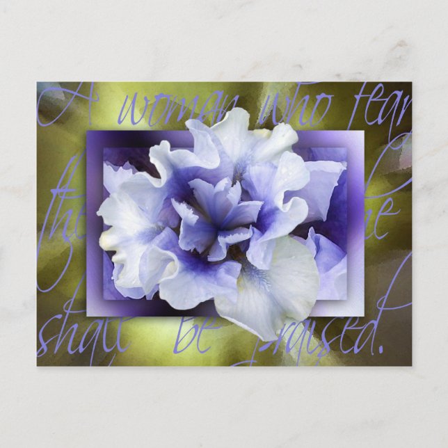 Carte Postale Elle Sera Louée (Devant)