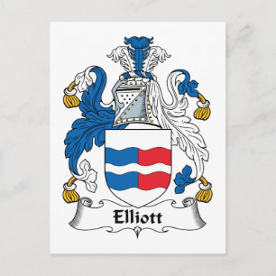 Carte Postale Elliott Family Crest