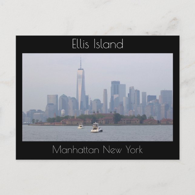 Carte postale Ellis Island Manhattan New York (Devant)