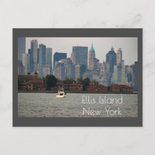 Carte postale Ellis Island New York
