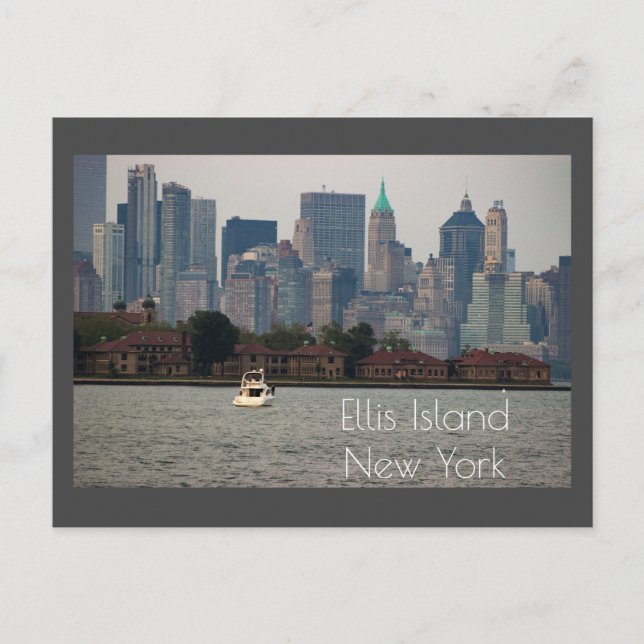 Carte postale Ellis Island New York (Devant)